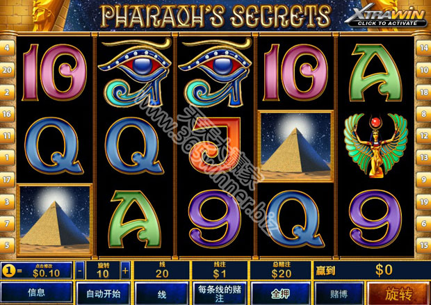 【12Bet娱乐城】新游戏介绍：Pharaoh's Secrets