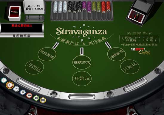 娱乐城经典游戏：Stravaganza